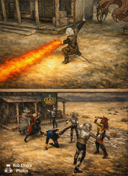 The Iron Titan - Salvage Syndicate Adventures Pt4d: protecting Salvation - defending from zombies